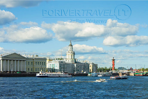 Crociera fluviale in Russia, foto San Pietroburgo.